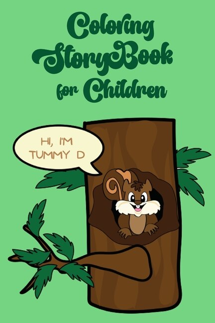 Couverture_Coloring storybook for children