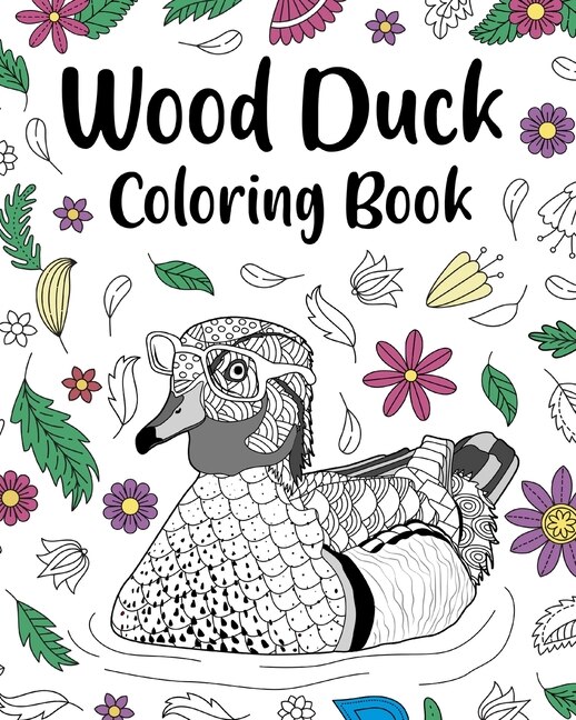 Front cover_Wood Duck Coloring Book