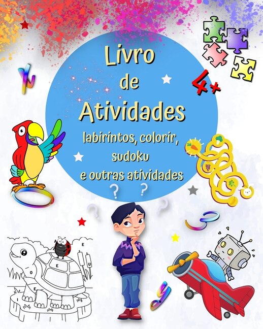 Front cover_Livro de Atividades 4+