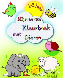 Couverture_Mijn eerste Kleurboek met Dieren