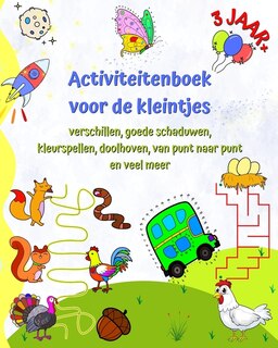 Front cover_Activiteitenboek voor de kleintjes 3 jaar+
