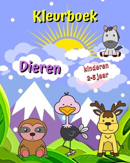 Couverture_Kleurboek Dieren