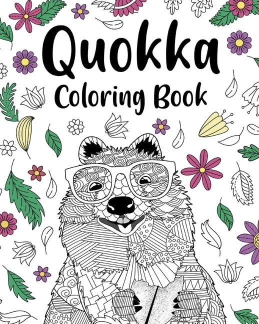 Front cover_Quokka Coloring Book