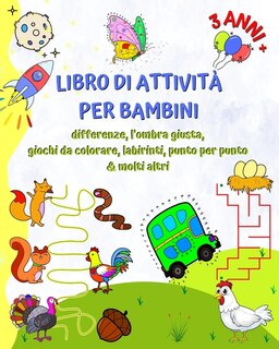 Couverture_Libro di Attività per Bambini 3 Anni+