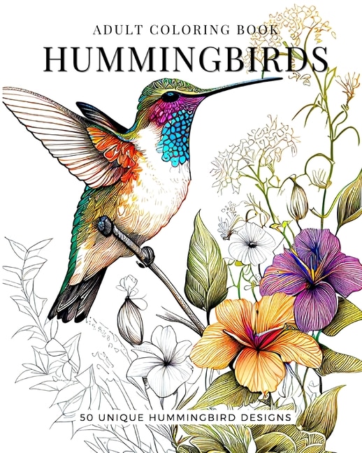 Front cover_Hummingbirds (Coloring Book)