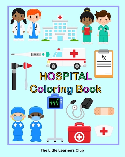 Front cover_Hospital Coloring Book