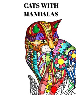 Couverture_Cats with Mandalas - Adult Coloring Book