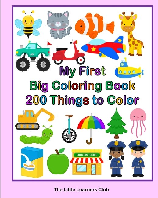 Front cover_My First Big Coloring Book