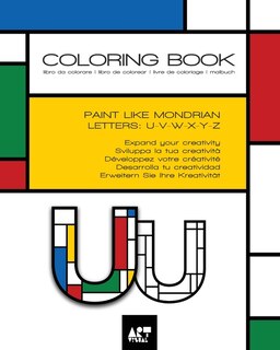 Couverture_Coloring Book - Alphabet Mondrian Style