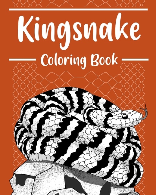 Front cover_Kingsnake Coloring Book