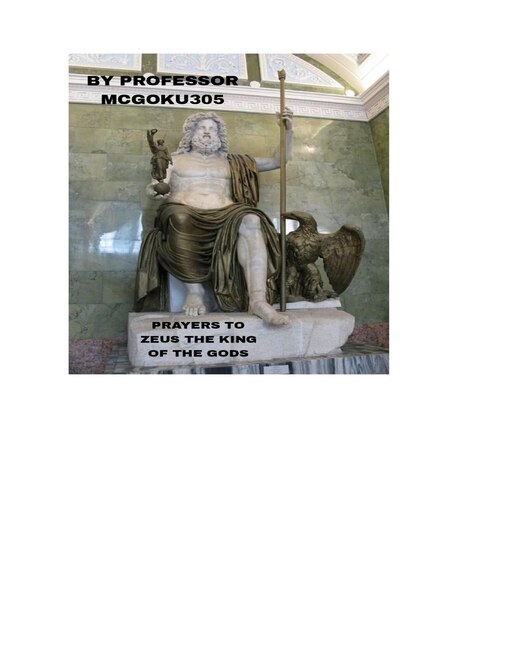 Front cover_Prayers To Zeus The King Of The Gods The Prayer book