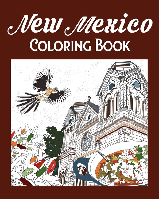 Front cover_New Mexico Coloring Book