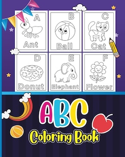 Couverture_ABC Coloring Book for 3-5 Ages