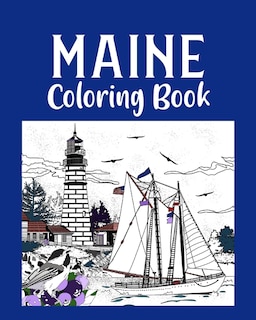Front cover_Maine Coloring Book