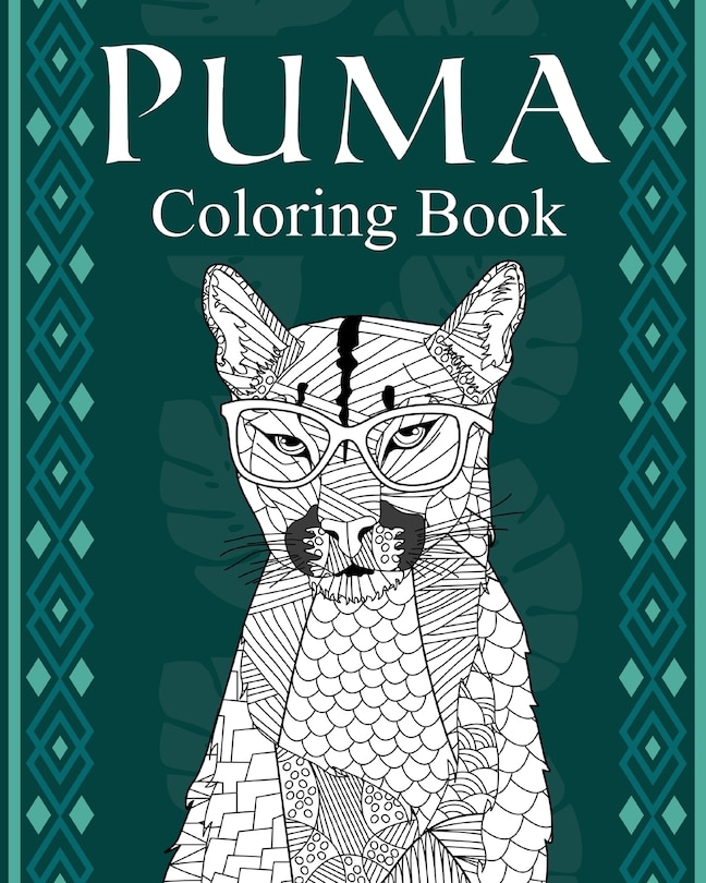 Front cover_Puma Coloring Book