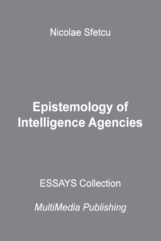 Front cover_Epistemology of Intelligence Agencies
