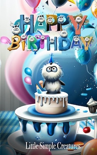 Couverture_Little Simple Creatures - Happy Birthday