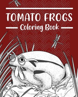 Front cover_Tomato Frogs Coloring Book