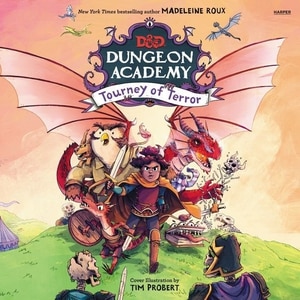 Front cover_Dungeons & Dragons: Dungeon Academy: Tourney Of Terror