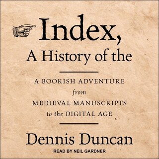 Front cover_Index, A History of the