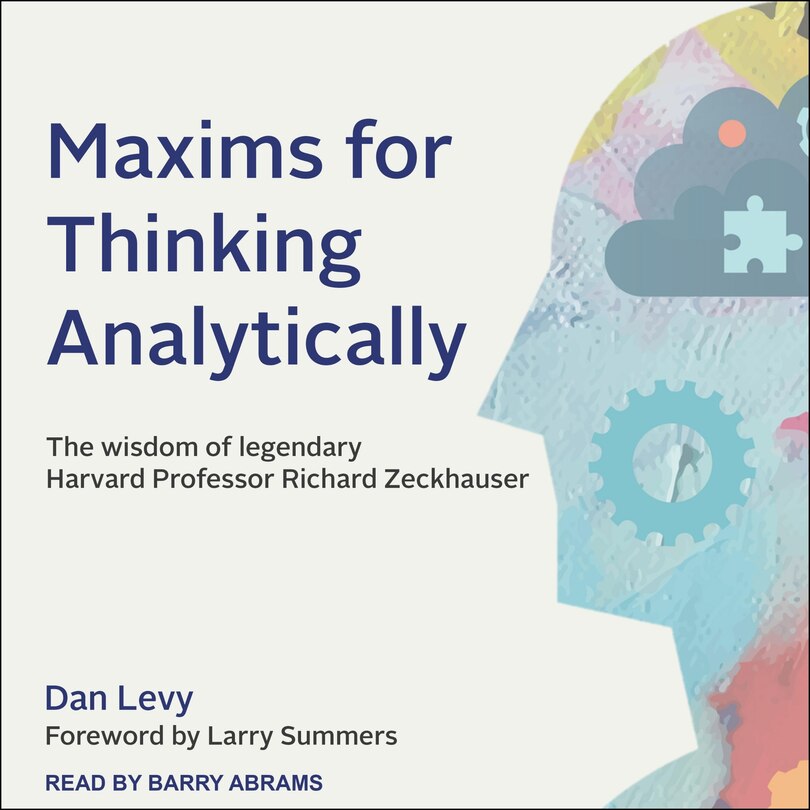 Front cover_Maxims for Thinking Analytically