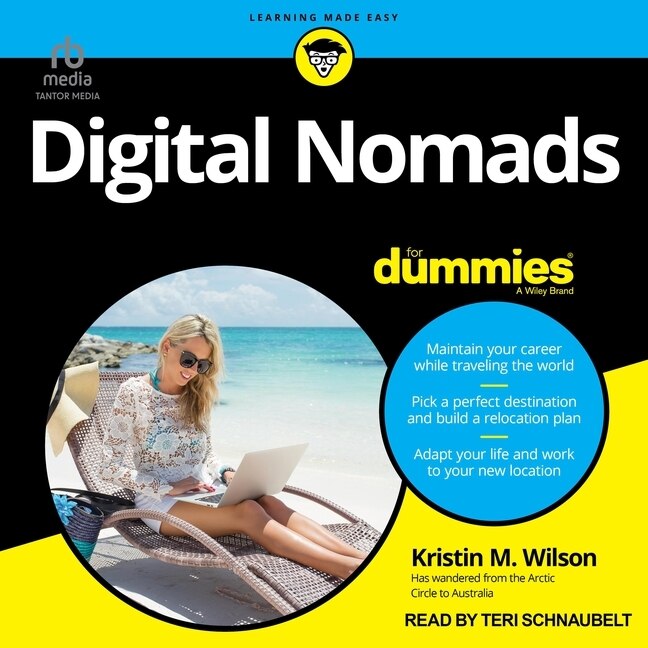 Front cover_Digital Nomads For Dummies