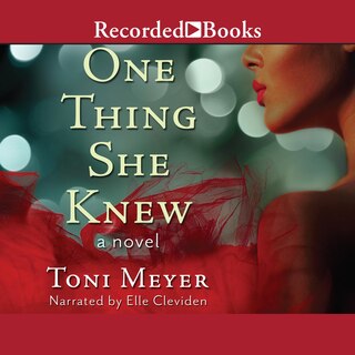 Front cover_One Thing She Knew