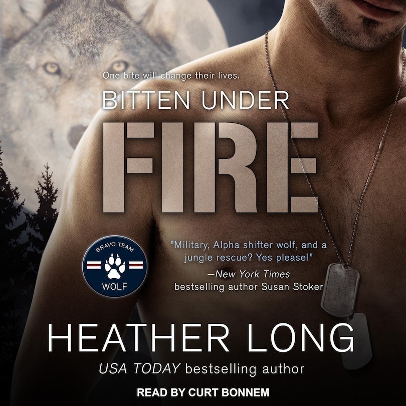 Front cover_Bitten Under Fire