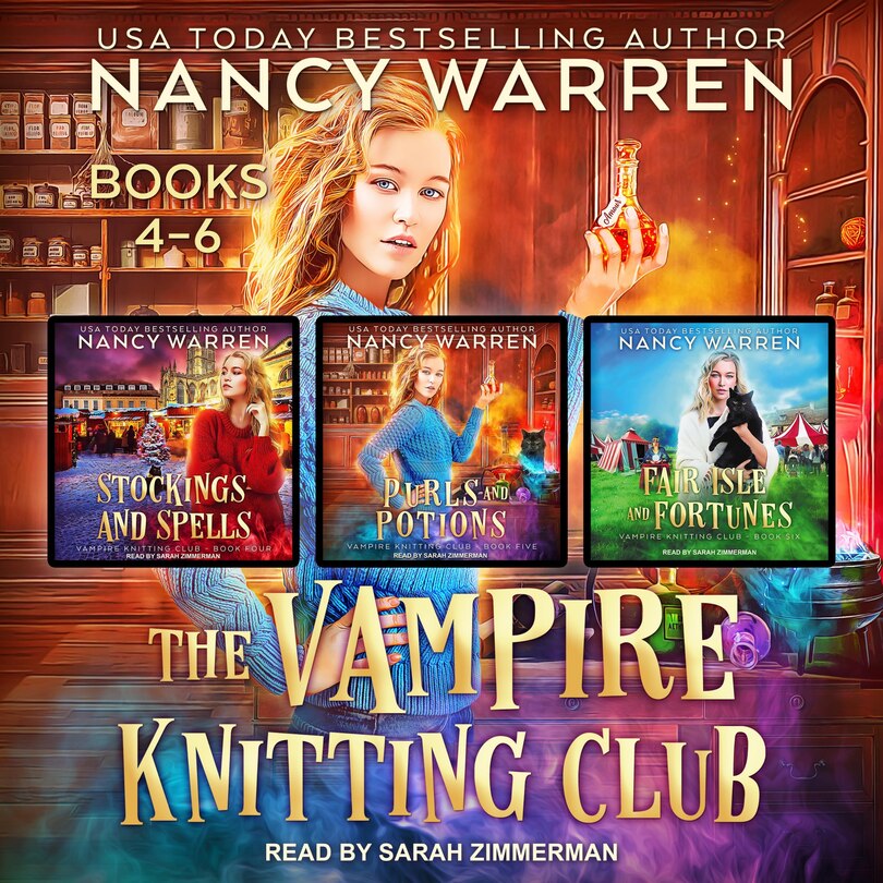 Front cover_The Vampire Knitting Club Boxed Set