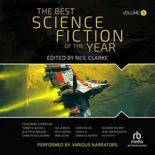 Front cover_The Best Science Fiction of the Year, Volume 5