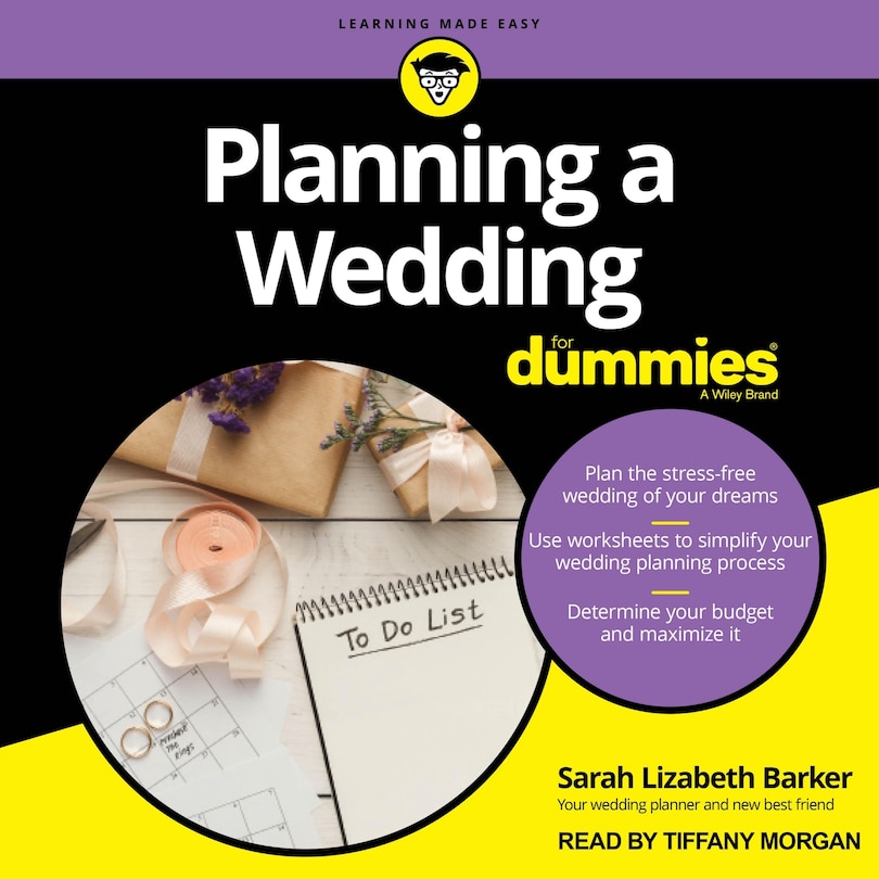 Front cover_Planning A Wedding For Dummies