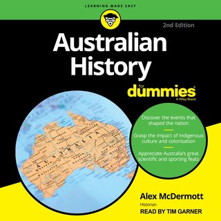 Front cover_Australian History For Dummies, 2nd Edition