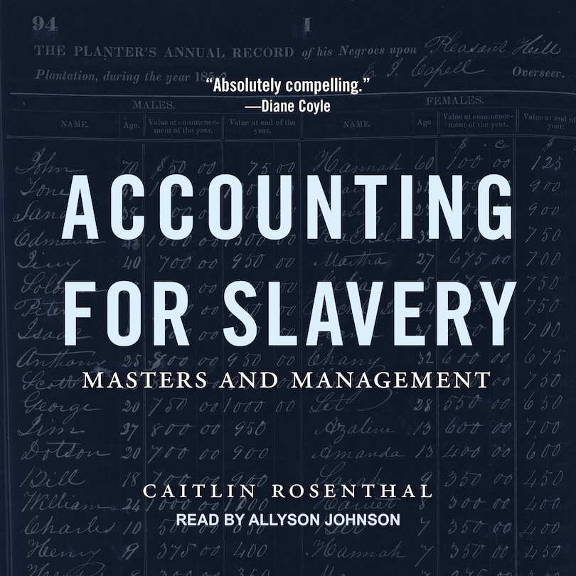 Front cover_Accounting for Slavery