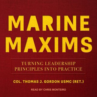 Front cover_Marine Maxims