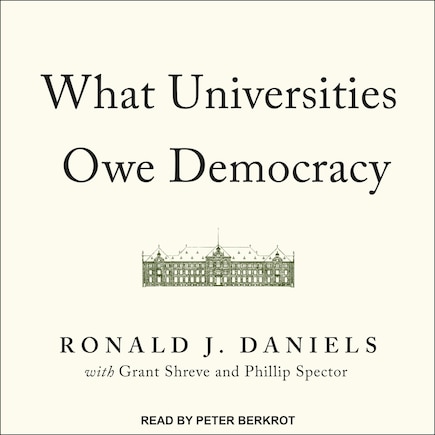 What Universities Owe Democracy