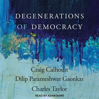 Front cover_Degenerations of Democracy