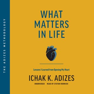 Front cover_What Matters in Life