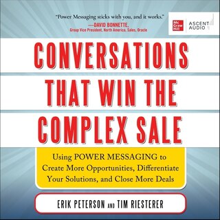 Front cover_Conversations That Win the Complex Sale