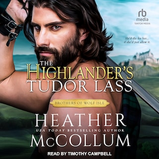 Front cover_The Highlander's Tudor Lass