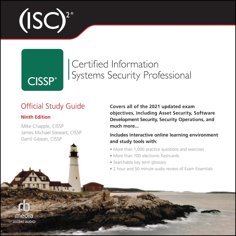 Couverture_(ISC)2 CISSP Certified Information Systems Security Professional Official Study Guide 9th Edition