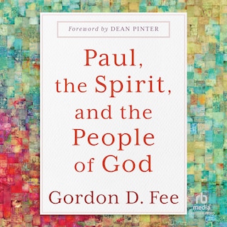 Front cover_Paul, the Spirit, and the People of God
