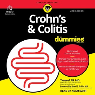 Front cover_Crohn’s and Colitis For Dummies, 2nd Edition