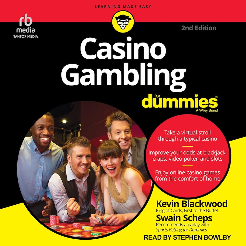 Couverture_Casino Gambling For Dummies, 2nd Edition