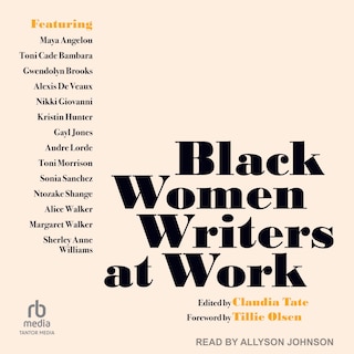 Couverture_Black Women Writers at Work