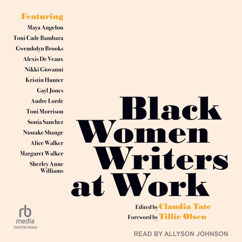 Couverture_Black Women Writers at Work