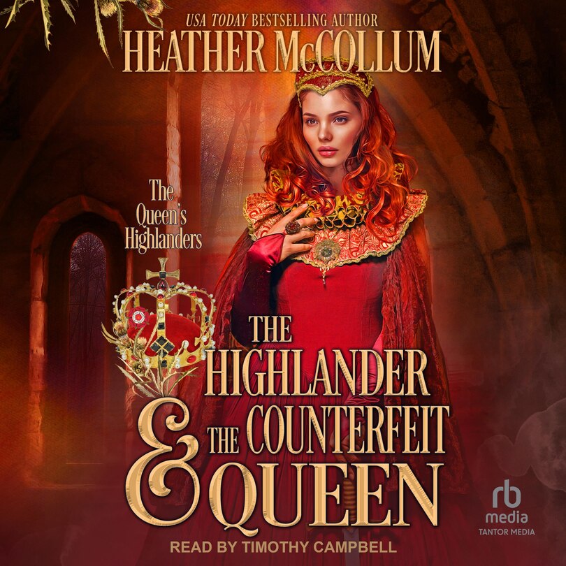 Front cover_The Highlander & the Counterfeit Queen