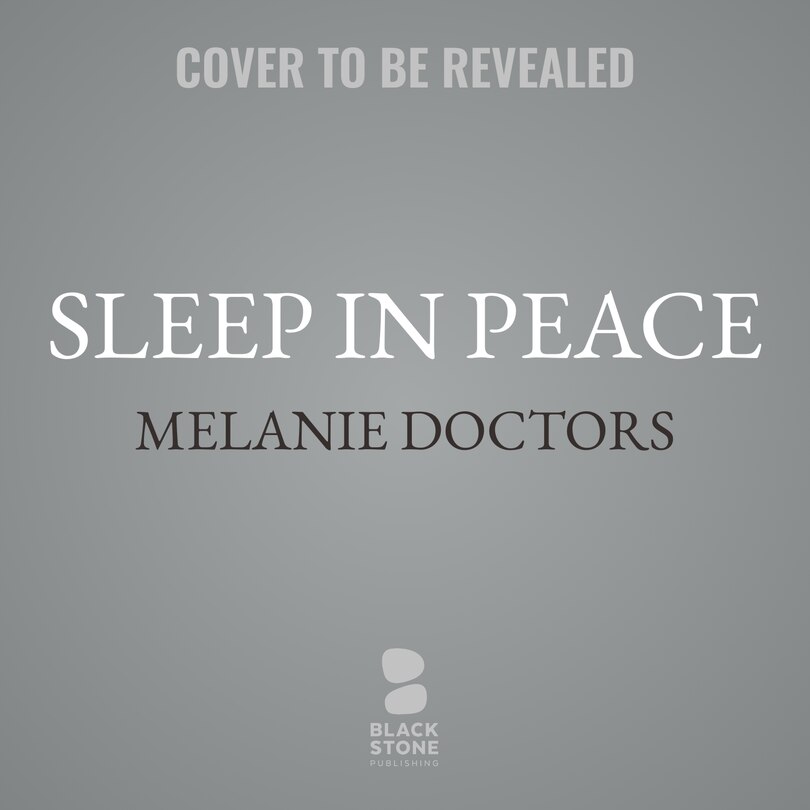 Front cover_Sleep in Peace