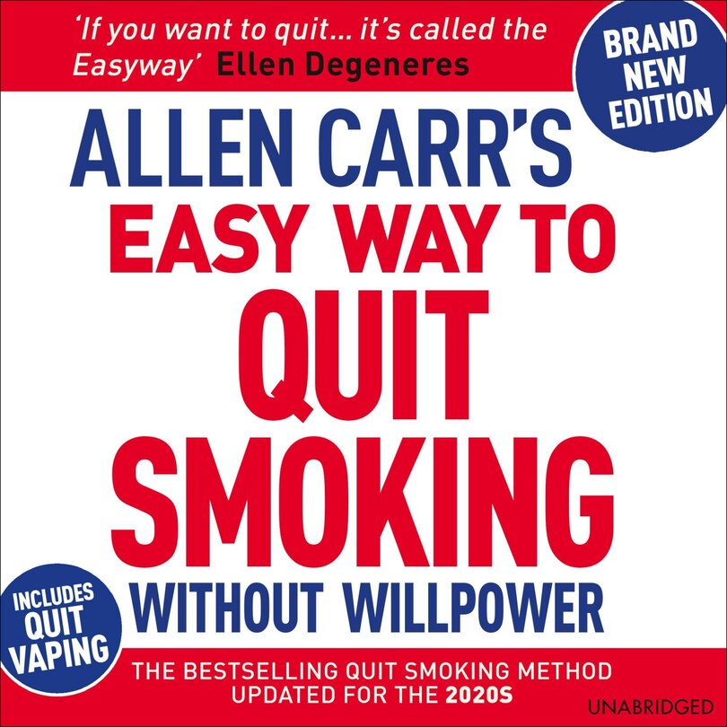 Couverture_Allen Carr's Easy Way to Quit Smoking Without Willpower - Includes Quit Vaping