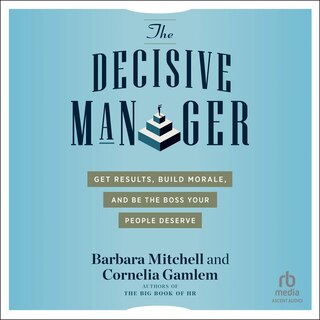 Front cover_The Decisive Manager