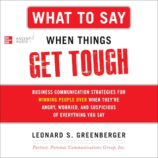Front cover_What to Say When Things Get Tough